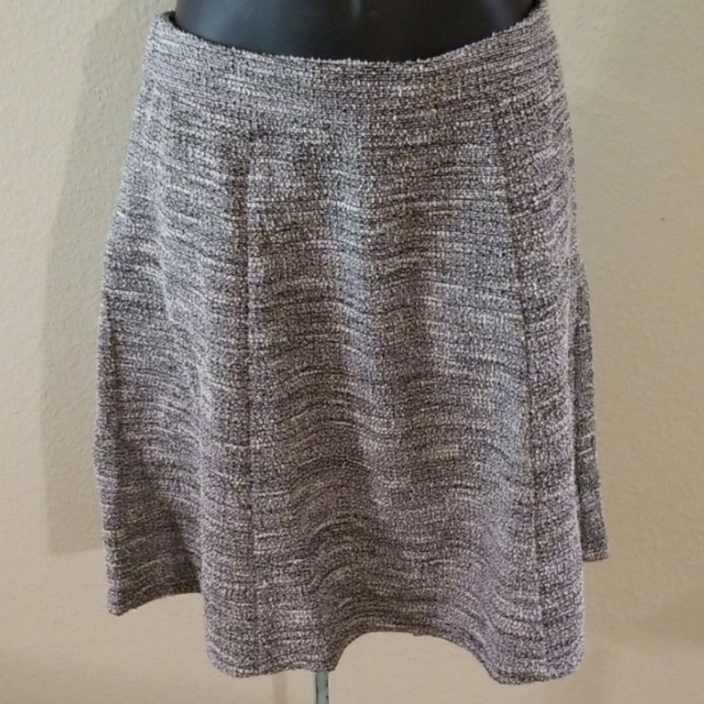 LOFT Grey Melange Skirt